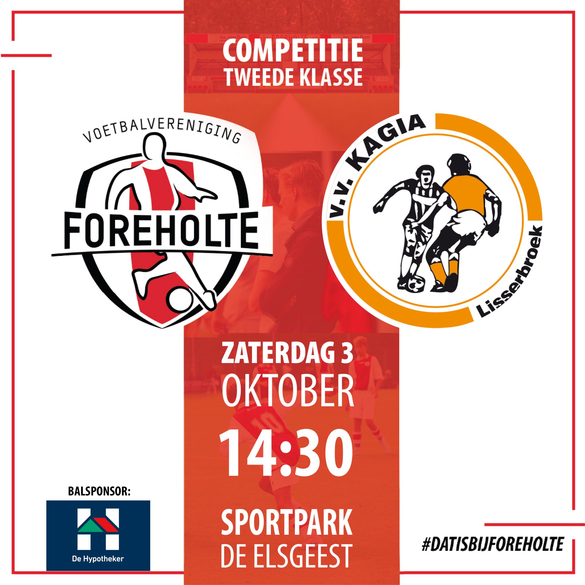 Derbydag! Kagia komt naar de Elsgeest
