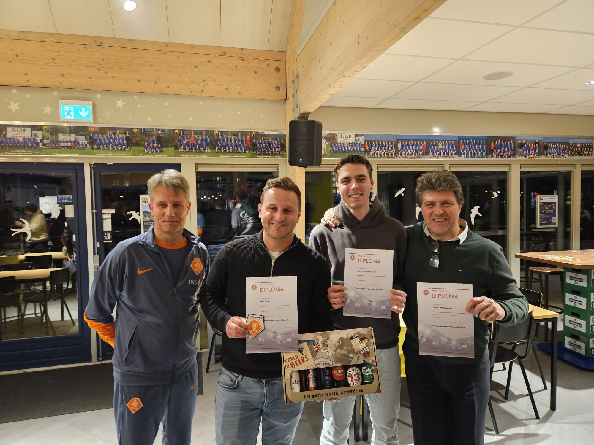 Drie nieuwe gecertificeerde scheidsrechters!