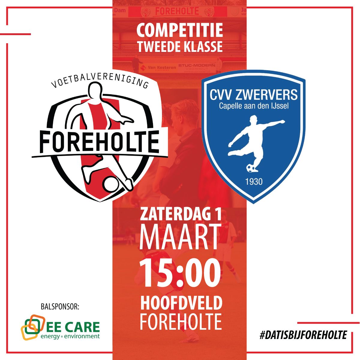 CVV Zwervers komt naar de Elsgeest